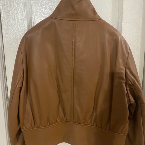 THE ROW LEATHER JACKET - Picture 6 of 9